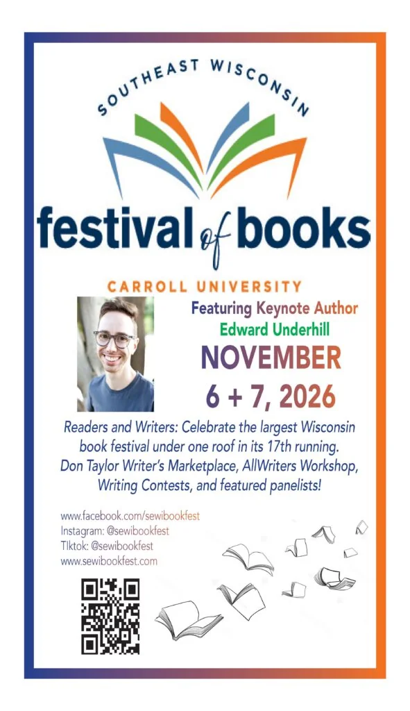 Southeastern Wisconsin Festival of Books event flyer